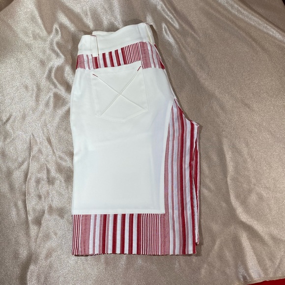 BLUE D’AZUR France shorts Bermuda white red - Picture 9 of 11
